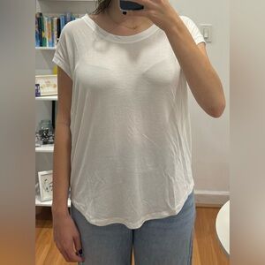 Athleta - T-shirt, size M, white